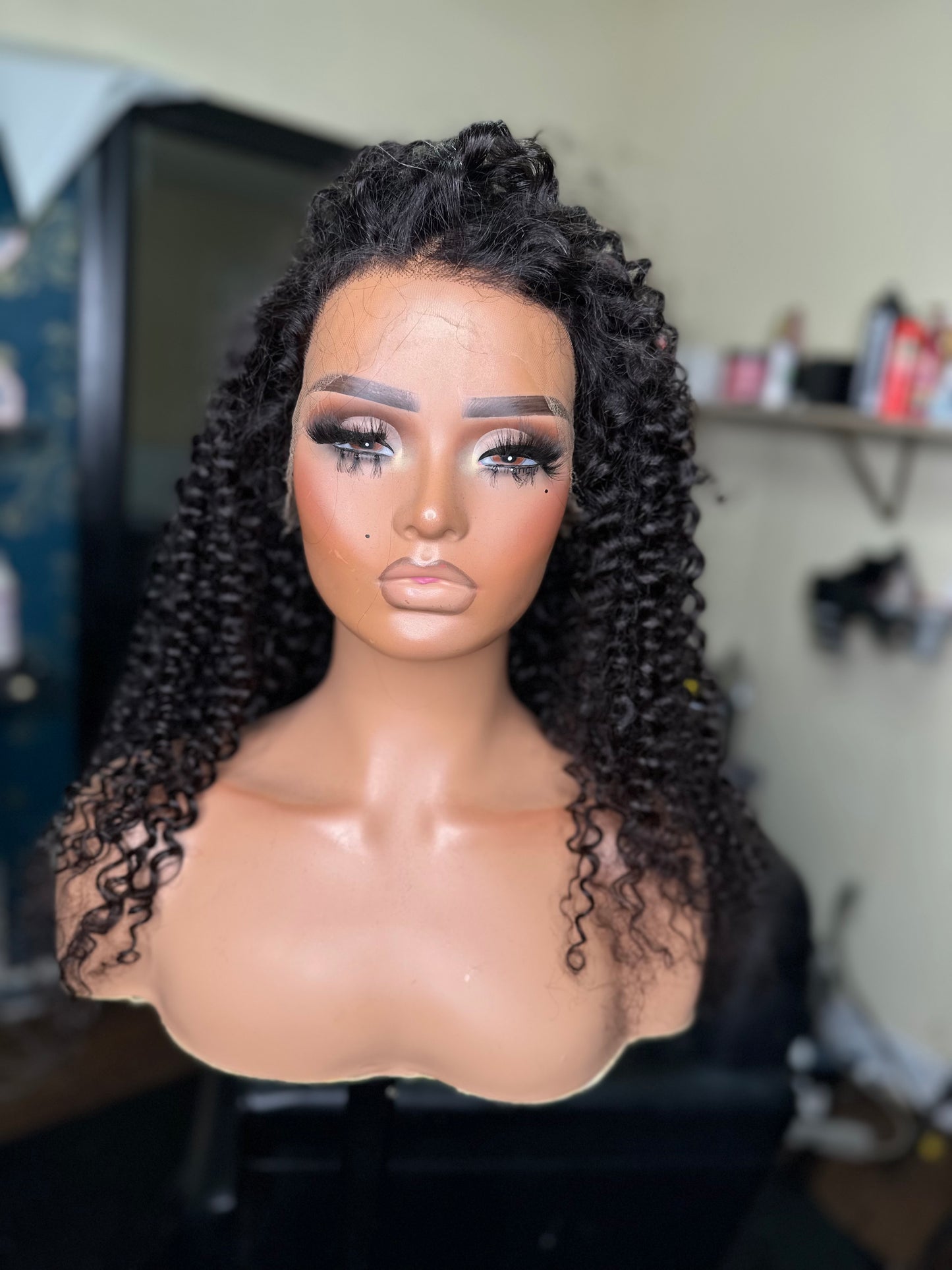 13x4 HD Lace Jerry Curl Frontal Wig