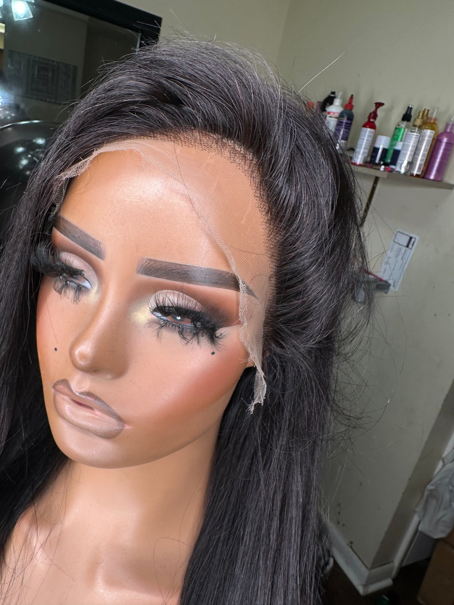 13x4 HD Lace Straight Frontal Wig